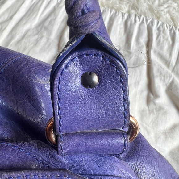 Price Firm - Authentic Balenciaga Giant Part Time in Bleu Lavande Lambskin - Picture 7 of 16